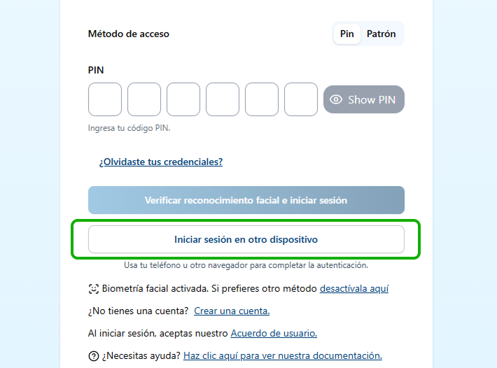 External Login Button
