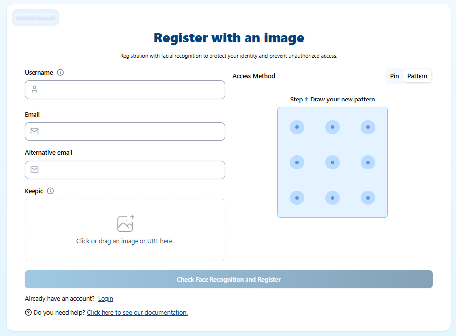 Create Account Pattern