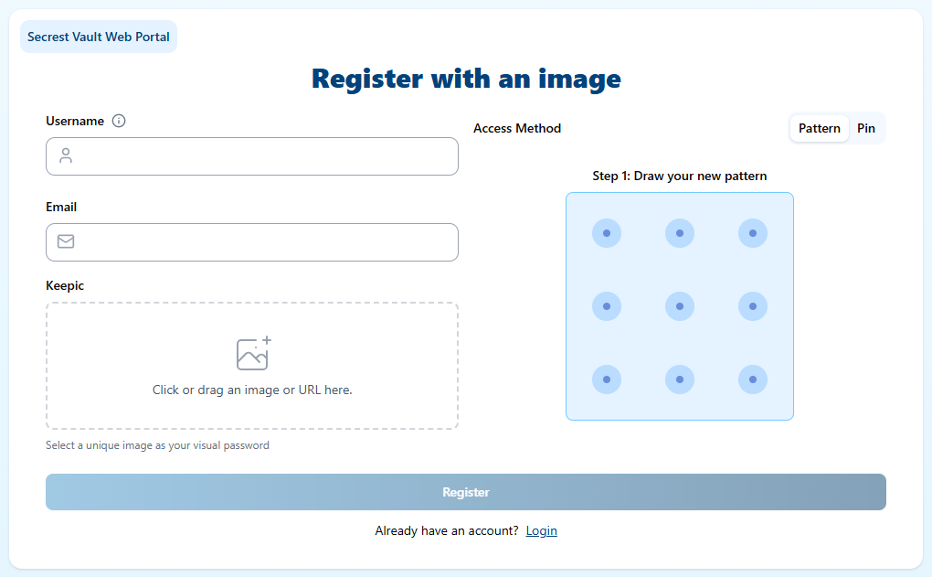 Create Account Pattern