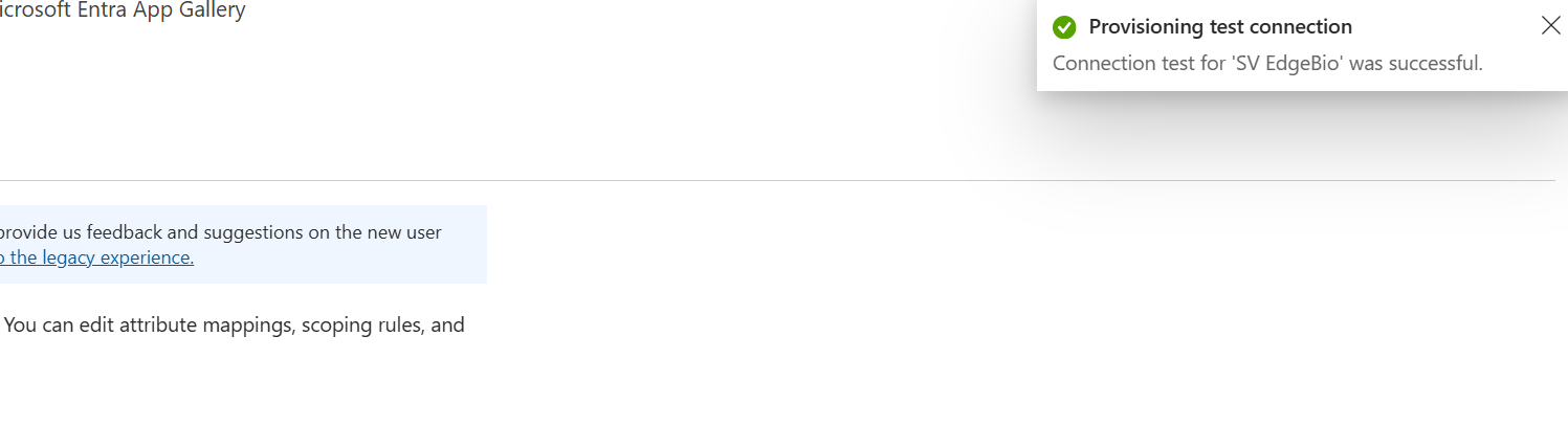 Test Connection